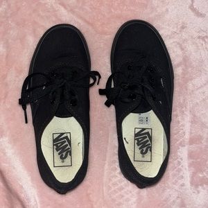 black vans